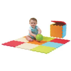 Dalles En Mousse Uni - LUDI 15 Dalles En Mousse Uni - LUDI -Produits Pour Bébé 10004 03