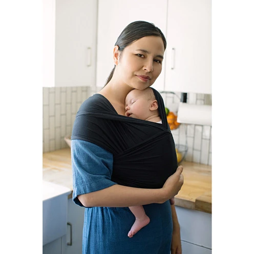 Echarpe De Portage AURA Noir - ERGOBABY 2 Echarpe De Portage AURA Noir - ERGOBABY – Image 2