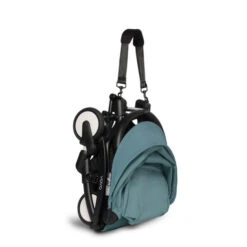 Poussette YOYO² Pack 6+ Aqua / Cadre Noir - BABYZEN -Produits Pour Bébé 1572019000384 2
