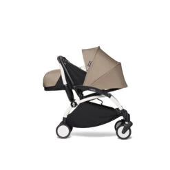 Poussette YOYO² Pack 0+, 6+ Taupe Cadre Blanc Car Seat YOYO - BABYZEN -Produits Pour Bébé 1572019000544 6