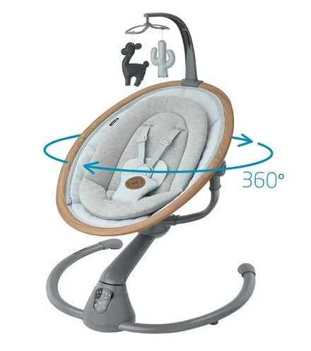 Maxi-Cosi Transat Balancelle Cassia Essential Grey - MAXI COSI 4 Maxi-Cosi Transat Balancelle Cassia Essential Grey - MAXI COSI – Image 4