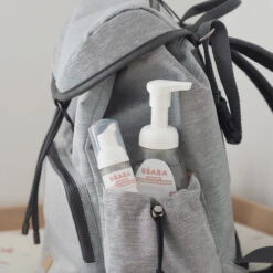 Sac à Langer Vancouver Heather Grey - BEABA -Produits Pour Bébé 3384349402686 6