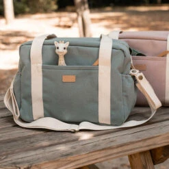 Sac à Langer Paris Vert Sauge - BEABA -Produits Pour Bébé 3384349402969 2