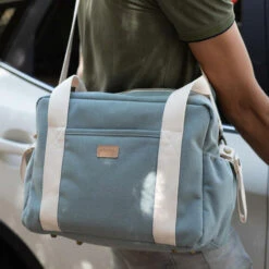 Sac à Langer Paris Vert Sauge - BEABA -Produits Pour Bébé 3384349402969 4