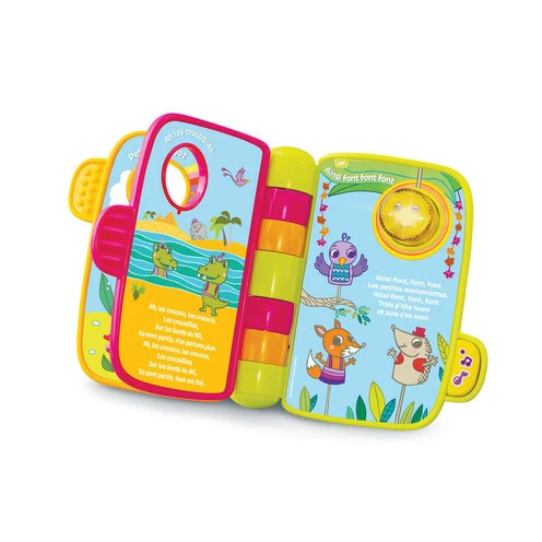P'tit Livre Enchanté Mes Premières Comptines - VTECH 1 P'tit Livre Enchanté Mes Premières Comptines - VTECH