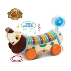 Mon Chien ABC Interactif (jouet Bois) - VTECH -Produits Pour Bébé 3417766152053 2