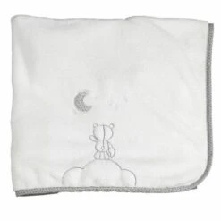 Couverture 75x100 Cm Celeste - SAUTHON Baby Déco