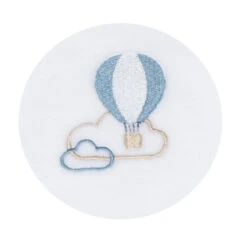 Pyjama Velours Blanc/Bleu 1 Mois NEW LAZARE - SAUTHON Baby Déco -Produits Pour Bébé 3500760104682 2