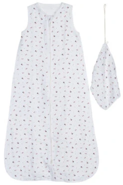 Grande Gigoteuse 100 Cm En Coton Bio Miss Fleur De Lune - SAUTHON Baby Déco