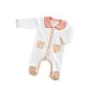 Pyjama 1 Mois Avec Col Motif Floral Babywear ESMEE - SAUTHON Baby Déco