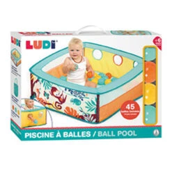 Piscine à Balle Jungle - LUDI -Produits Pour Bébé 3550833200186 09