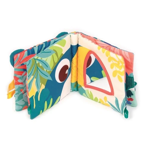 Livre En Tissu Jungle - LUDI 2 Livre En Tissu Jungle - LUDI – Image 2