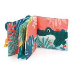 Livre En Tissu Jungle - LUDI 10 Livre En Tissu Jungle - LUDI -Produits Pour Bébé 3550833300879 ouvert3