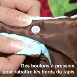 Tapis D'Éveil - Chouette - Bleu - LUDI -Produits Pour Bébé 3550839928732 5