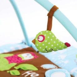 Tapis D'Éveil - Chouette - Bleu - LUDI -Produits Pour Bébé 3550839928732 7