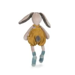 Doudou Lapin Ocre Trois Petits Lapins - MOULIN ROTY -Produits Pour Bébé 3575676780268 5