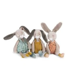 Doudou Lapin Ocre Trois Petits Lapins - MOULIN ROTY -Produits Pour Bébé 3575676780268 6
