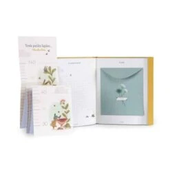 Livre De Naissance Trois Petits Lapins Ocre (80 Pages) - MOULIN ROTY -Produits Pour Bébé 3575676780855 4