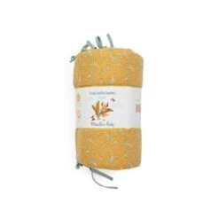 Tour De Lit Trois Petits Lapins Ocre 180x33 Cm - MOULIN ROTY -Produits Pour Bébé 3575676780916 2