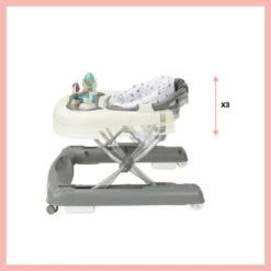 Trotteur 2 En 1 Zinc - BABYMOOV -Produits Pour Bébé 3661276142770 4