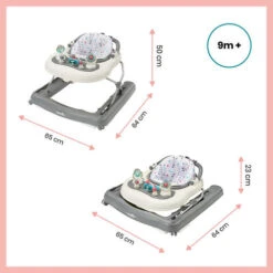 Trotteur 2 En 1 Zinc - BABYMOOV -Produits Pour Bébé 3661276142770 7