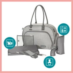 Sac à Langer Trendy Bag - Smokey - BABYMOOV 13 Sac à Langer Trendy Bag - Smokey - BABYMOOV -Produits Pour Bébé 3661276147171 4