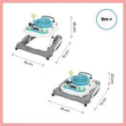 Trotteur Pousseur 5 En 1 - BABYMOOV -Produits Pour Bébé 3661276164710 7