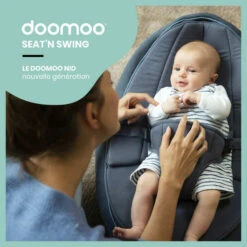 Doomoo Seat'N Swing Blue (Balancelle Incluse) - BABYMOOV -Produits Pour Bébé 36612761710602028229