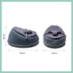 Doomoo Seat'N Swing Blue (Balancelle Incluse) - BABYMOOV -Produits Pour Bébé 36612761710602028729