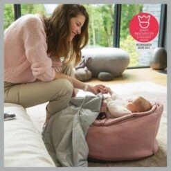 Doomoo Seat'n Swing Transat Et Balancelle 2 En 1 - Pink - BABYMOOV -Produits Pour Bébé 36612761710772028929