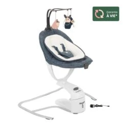 Balancelle Swoon Motion 360° Blue Petal - BABYMOOV