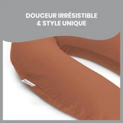 Coussin De Maternité Doomoo Tetra Terracotta - BABYMOOV -Produits Pour Bébé 3661276178694 5