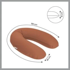Coussin De Maternité Doomoo Tetra Terracotta - BABYMOOV -Produits Pour Bébé 3661276178694 8