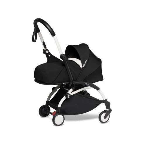 Poussette YOYO² Pack 6+ Et 0+ Noir / Cadre Blanc - BABYZEN 6 Poussette YOYO² Pack 6+ Et 0+ Noir / Cadre Blanc - BABYZEN – Image 6