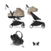 Poussette YOYO² Pack 6+ Taupe Blanc Nacelle Car Seat YOYO - BABYZEN