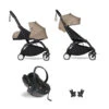 Poussette YOYO² Pack 0+, 6+ Taupe Cadre Noir Car Seat YOYO - BABYZEN