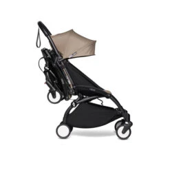 Poussette YOYO² + CONNECT Pack 6+ Taupe / Cadre Noir - BABYZEN -Produits Pour Bébé 3661979034655 3