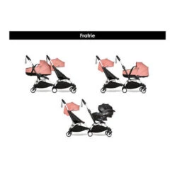 Poussette YOYO² + CONNECT Pack 6+ Noir / Cadre Noir - BABYZEN -Produits Pour Bébé 3661979034662 4