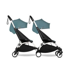 Poussette YOYO² + CONNECT Pack 6+ Aqua / Cadre Blanc - BABYZEN -Produits Pour Bébé 3661979034785 2