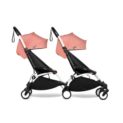 Poussette YOYO² + CONNECT Pack 6+ Ginger / Cadre Blanc - BABYZEN 2 Poussette YOYO² + CONNECT Pack 6+ Ginger / Cadre Blanc - BABYZEN – Image 2
