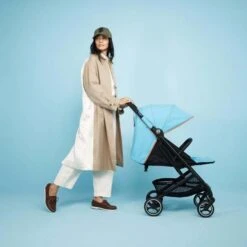 Poussette DUO BEEZY Beach Blue ATON B2 Volcano Black - CYBEX -Produits Pour Bébé 36619790566262028229