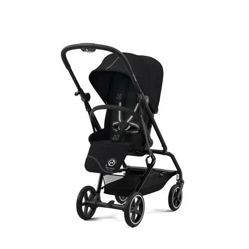 Poussette DUO EEZY S TWIST+ 2 BLK Moon Black ATON B2 Volcano Black - CYBEX 3 Poussette DUO EEZY S TWIST+ 2 BLK Moon Black ATON B2 Volcano Black - CYBEX – Image 3