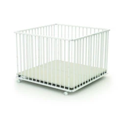 Parc Bois Pliant HEGOA 3 Blanc - BEBE9 ESSENTIEL