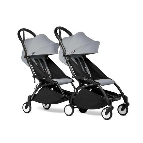 Poussette YOYO² + CONNECT Pack 6+ Stone / Cadre Noir - BABYZEN 1 Poussette YOYO² + CONNECT Pack 6+ Stone / Cadre Noir - BABYZEN