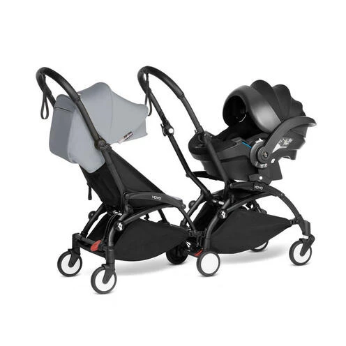 Poussette YOYO² + CONNECT Pack 6+ Stone / Cadre Noir - BABYZEN 6 Poussette YOYO² + CONNECT Pack 6+ Stone / Cadre Noir - BABYZEN – Image 6