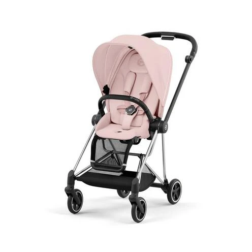 Poussette MIOS Chrome Black Peach Pink 2023 - CYBEX 1 Poussette MIOS Chrome Black Peach Pink 2023 - CYBEX