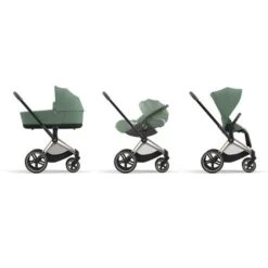 Poussette E-PRIAM Chrome Black Leaf Green 2023 - CYBEX -Produits Pour Bébé 366197907336420281029
