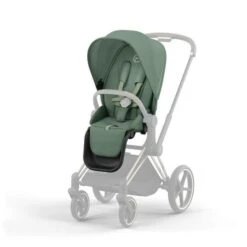 Poussette E-PRIAM Chrome Black Leaf Green 2023 - CYBEX -Produits Pour Bébé 36619790733642028129