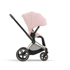 Poussette E-PRIAM Matt Black Peach Pink 2023 - CYBEX -Produits Pour Bébé 36619790733952028629