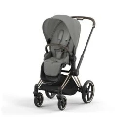 Poussette E-PRIAM Chrome Mirage Grey 2023 - CYBEX -Produits Pour Bébé 36619790734632028929